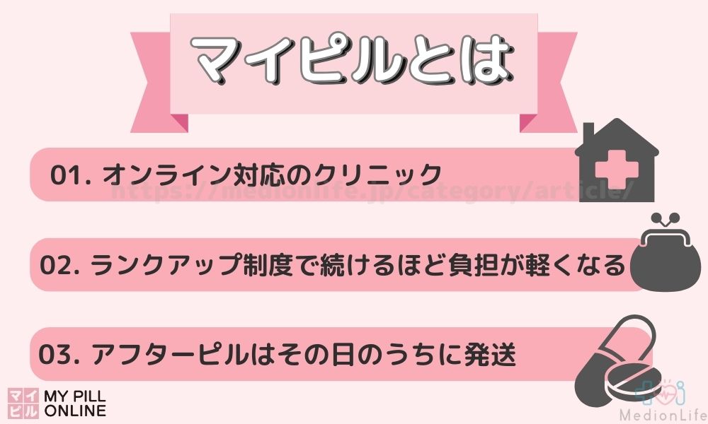 マイピル 特徴